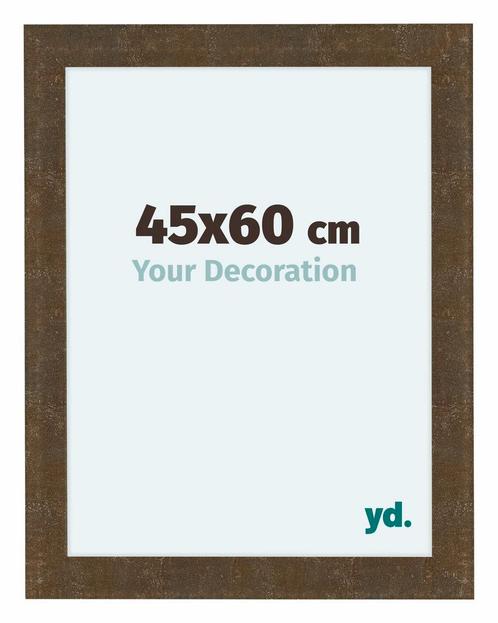 Fotolijst 45x60 cm - Goud Antiek - MDF - Como, Huis en Inrichting, Woonaccessoires | Lijsten, Nieuw, Verzenden
