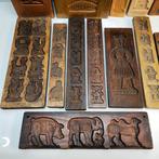 Wandbord (14) - Speculaasplanken, Groot, Midden, Klein, Antiek en Kunst