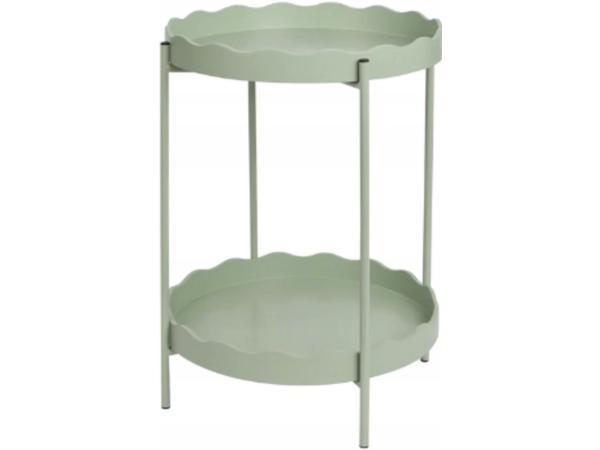 Veiling - Ronde Bijzettafel – Groen – 40,5 x 40,5 x 54 c, Huis en Inrichting, Tafels | Bijzettafels, Nieuw