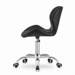 Bureaustoel AVOLA - ergonomisch - ECO-leer - zwart, Huis en Inrichting, Bureaustoelen, Ophalen of Verzenden, Nieuw