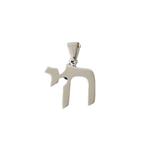 Hangertje Chai (Leven) zilver, mooi ontwerp van 1,5 cm (L), Sieraden, Tassen en Uiterlijk, Verzenden, Nieuw