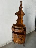 Hoekkast - Hout - Angoliera Luigi XV herleeft., Antiek en Kunst