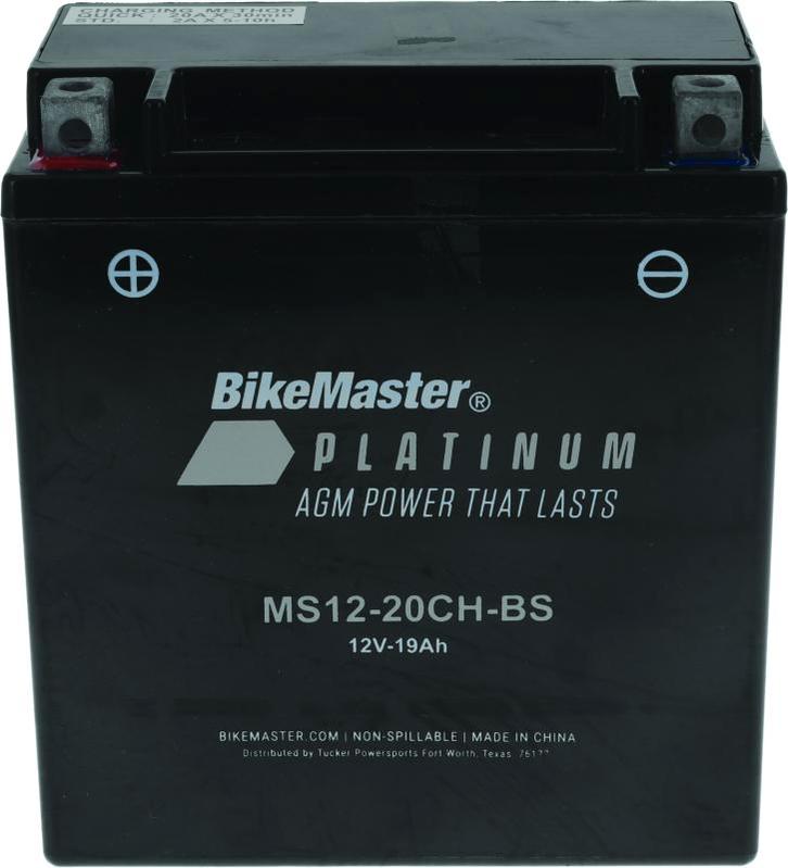BikeMaster AGM accu - MS12-20CH-BS - 780773, Auto diversen, Tuning en Styling, Ophalen of Verzenden
