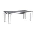 Eettafel-T Maurik - eettafel, Nieuw, Overige materialen