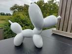 Beeld, balloon dog white - 28 cm - polyresin