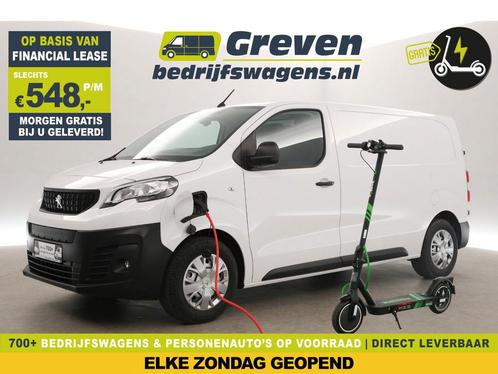 Peugeot e-Expert 75 kWh L2H1 Gratis E-Step NIEUW AUT €548pm, Auto's, Bestelauto's, Automaat, Elektrisch, Wit, Peugeot, Verzenden