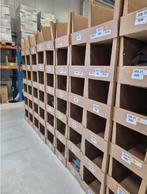 Stellingdozen stapelbaar - 380 stuks - Gratis af te halen!, Doe-het-zelf en Verbouw, Kratten en Dozen, Ophalen, Doos, 40 tot 60 cm