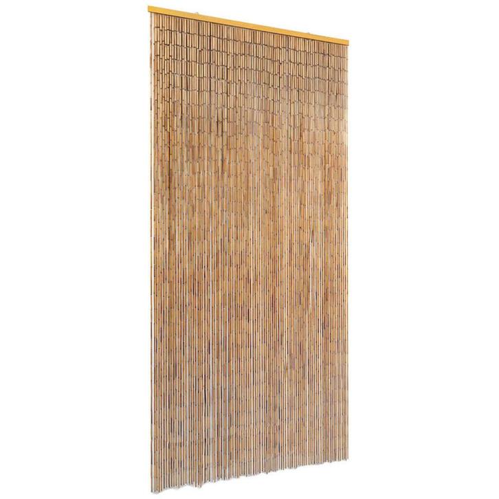 Bamboe Gordijn 90x220 - Retourdeal - Sfeervolle Insectenw..., Doe-het-zelf en Verbouw, Deuren en Horren, Nieuw, Hout, Hordeur