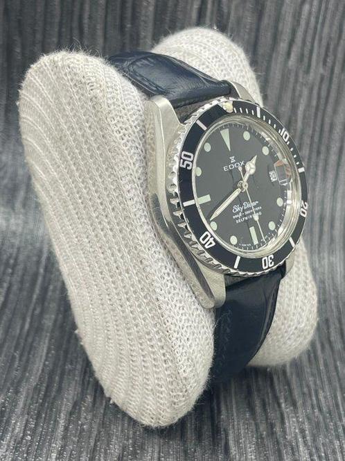 Edox - Sky Diver - Zonder Minimumprijs - Heren - 1990-1999, Sieraden, Tassen en Uiterlijk, Horloges | Heren