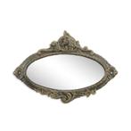 Gietijzeren ovale spiegel (Beeldjes - Decoratie, Interieur), Verzenden