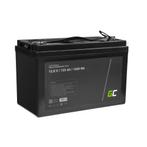 Green Cell LiFePO4 12.8V 125Ah 1600Wh accu voor zonnepane..., Verzenden, Nieuw