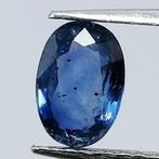 Blauw Saffier - 0.89 ct - Instituto Gemólogico Español (IGE), Sieraden, Tassen en Uiterlijk, Edelstenen, Nieuw