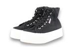 Superga Hoge sneakers in maat 37 Zwart | 10% extra korting, Verzenden, Zwart, Superga, Sneakers of Gympen