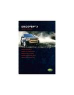 2004 LAND ROVER DISCOVERY 3 INSTRUCTIEBOEKJE NEDERLANDS, Auto diversen, Handleidingen en Instructieboekjes