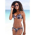 Lascana Push-upbikinitop MALIA met tropische print, Kleding | Dames, Verzenden, Nieuw