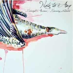 cd - Note to Amy - Midnight Arsons/Morning Ghosts, Cd's en Dvd's, Cd's | Overige Cd's, Zo goed als nieuw, Verzenden