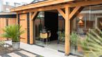 Plat dak overkapping met glaswanden 800×400cm type Steyn, Tuin en Terras, Overkappingen, Ophalen of Verzenden, Nieuw