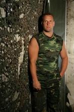 Camouflage mouwloos tank top t-shirt, Verzamelen, Militaria | Algemeen, Verzenden