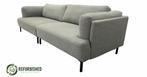WOOOD 2,5-zits bank grijs | Compact & stijlvol, 250 tot 300 cm, Gebruikt, 100 tot 125 cm, Tweepersoons