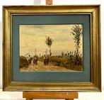 Joshua Felise Ziro Brevio (1880-1961) - Braccianti Agricoli, Antiek en Kunst, Kunst | Schilderijen | Klassiek