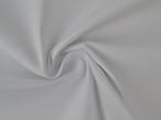 10 meter stretch keperkatoen - Wit - Twill, Hobby en Vrije tijd, Stoffen en Lappen, 120 cm of meer, Wit, Ophalen of Verzenden