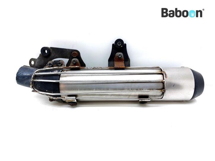 Uitlaatdemper Origineel Links Suzuki DR 800 S 1991-1999, Motoren, Onderdelen | Suzuki, Gebruikt, Verzenden