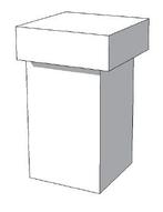 Toonbank U-Frame Thick C-PUH-006, Zakelijke goederen, Kantoor en Winkelinrichting | Kantoormeubilair en Inrichting, Nieuw in verpakking