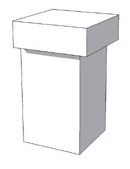 Toonbank U-Frame Thick C-PUH-006, Zakelijke goederen, Kantoor en Winkelinrichting | Kantoormeubilair en Inrichting