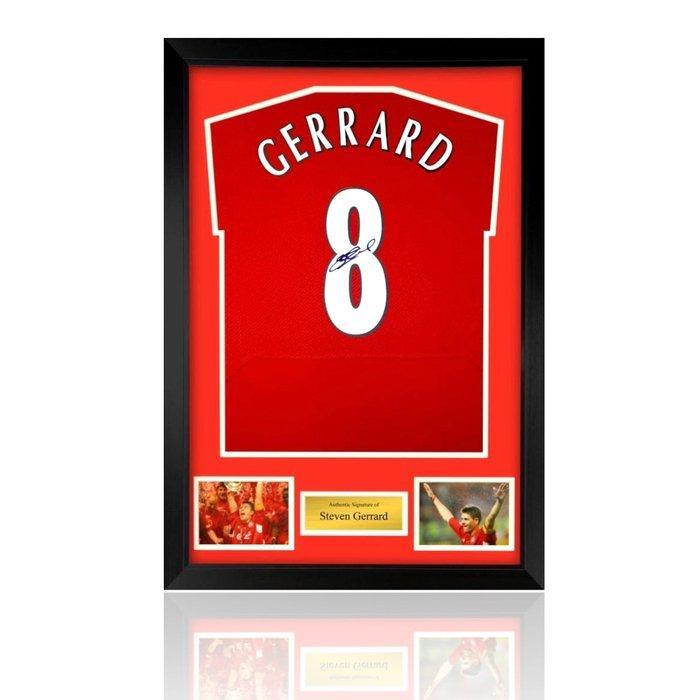 Liverpool - Signed by Steven Gerrard - Voetbalshirt, Verzamelen, Overige Verzamelen
