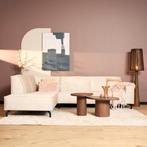MySofa Velvet Hoekbank Floris Beige, Verzenden, Nieuw