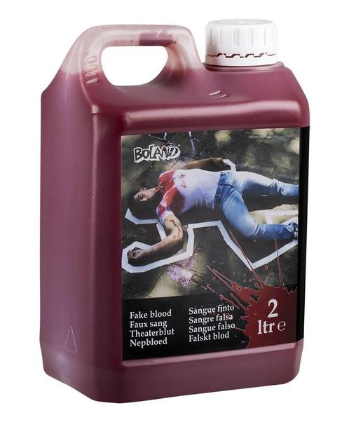 Jerrycan Bloed 2L, Hobby en Vrije tijd, Feestartikelen, Nieuw, Ophalen of Verzenden