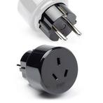 Reisstekker | Australië naar Europa (Geaard, Type I  F), Verzenden, Nieuw