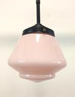 Plafondlamp - Glas - Roze lamp in Art Deco-stijl