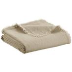 Naturel Nomad Zeff Deken 130 x 180, Huis en Inrichting, Woonaccessoires | Plaids en Woondekens, Verzenden, Nieuw