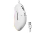 Steelseries -  Rival 3 Gen 2 Gamingmuis  - Wit, Rechtshandig, Muis, Verzenden, Gaming muis