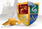 Harry Potter Hogwarts Crest & Snitch Kussen, Verzamelen, Harry Potter, Ophalen of Verzenden, Nieuw