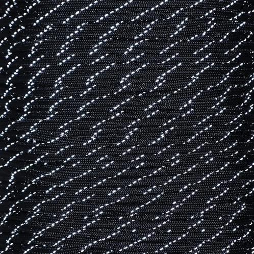 Zwart Reflecterend Paracord 550 - Type 3 - 15 meter #56, Hobby en Vrije tijd, Kralen en Sieraden maken, Overige typen, Nieuw, Ophalen of Verzenden