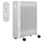 Elektrische verwarming - 2500 Watt - Wit - Incl. Wifi  App, 30 tot 80 cm, Radiator, Nieuw, Minder dan 60 cm