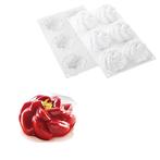 Silikomart Siliconen Vorm Fleur (6) Ø67-99x35mm, Verzenden, Nieuw