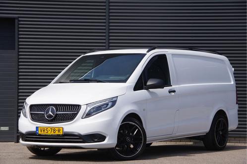 Zakelijke Lease |  Mercedes-Benz Vito L2 150PK 3-ZITS, LED,, Auto's, Bestelauto's, Onderhoudsboekje, Lease, Grijs, Handgeschakeld