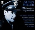 cd - Glenn Miller - 28 Great Jazz Performances, Verzenden, Zo goed als nieuw