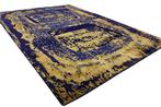 Agra Wis Blau/Gold - Vloerkleed - 240 cm - 170 cm, Nieuw