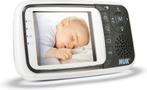 NUK Control + Babyfoon met camera - Spraakfunctie -  Wit, Verzenden, Zo goed als nieuw