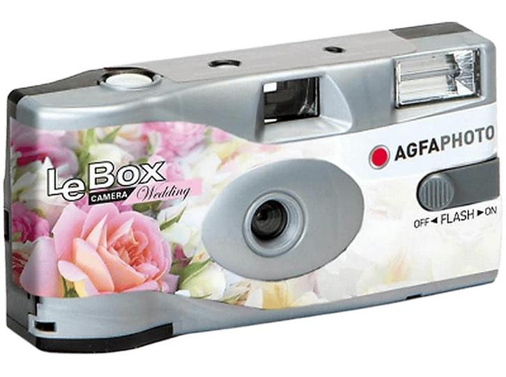 Agfa -  Lebox Wedding-wegwerpcamera 27 Fotos, Audio, Tv en Foto, Fotocamera's Digitaal, Nieuw, Overige Merken, Verzenden