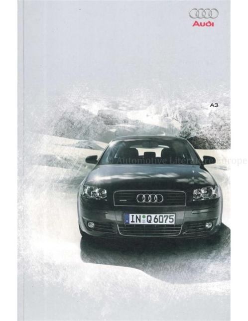 2003 AUDI A3 BROCHURE NEDERLANDS, Boeken, Auto's | Folders en Tijdschriften, Audi