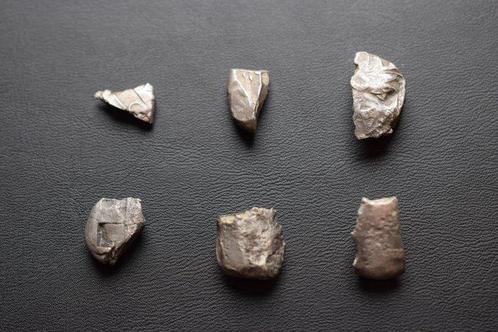 Griekenland (oud) Lot of 6 Cut fragments 500 BC - 100 BC, Postzegels en Munten, Munten | Europa | Niet-Euromunten