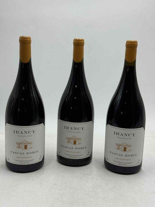 2017 Pascal Robin Irancy - Bourgogne - 3 Magnum (1,5 L), Verzamelen, Wijnen