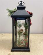 LUCOZA Kerstlantaarn | LED kaars | met timer | Glas/metaal |, Diversen, Nieuw