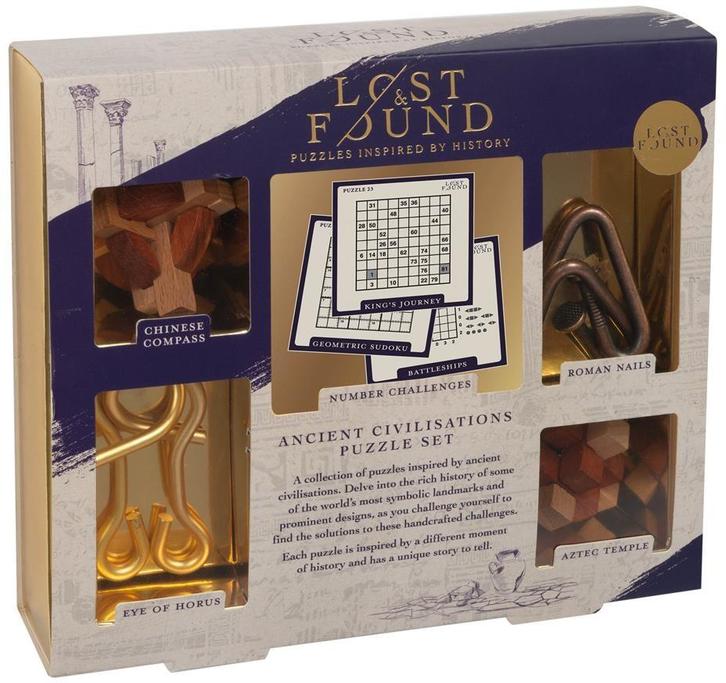 Ancient Civilizations 5 Puzzle Set | Professor Puzzle -, Hobby en Vrije tijd, Denksport en Puzzels, Nieuw, Verzenden