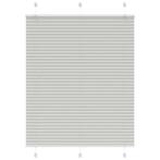 vidaXL Plissé rolgordijn 105x100 cm stofbreedte 104,4 cm, Verzenden, Nieuw, Grijs